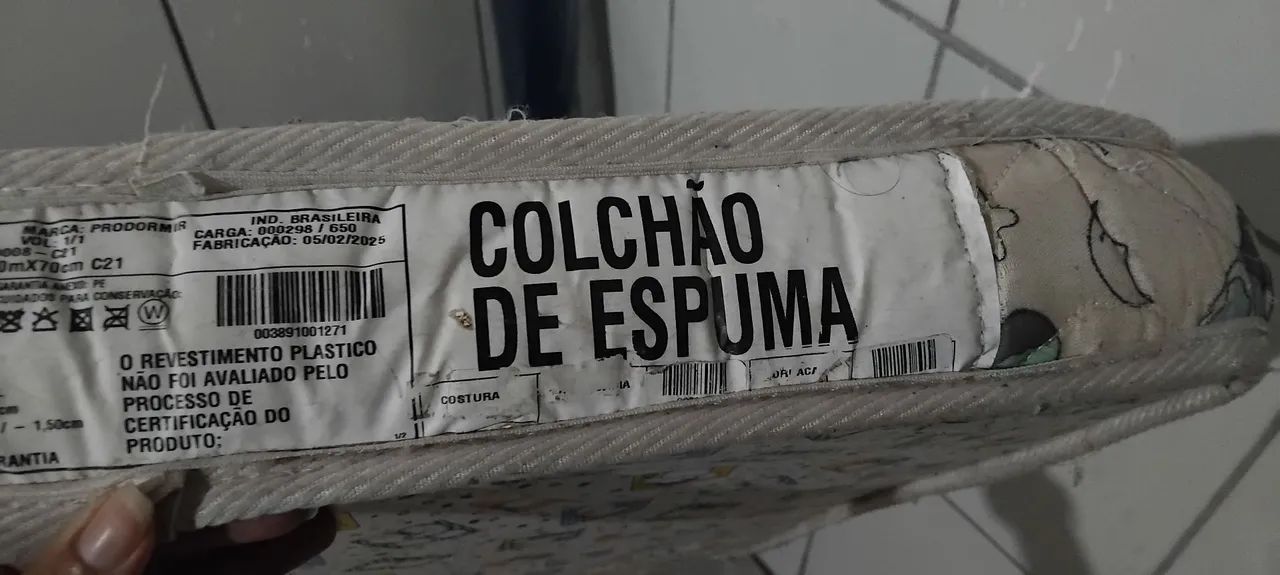 Colchão infantil 