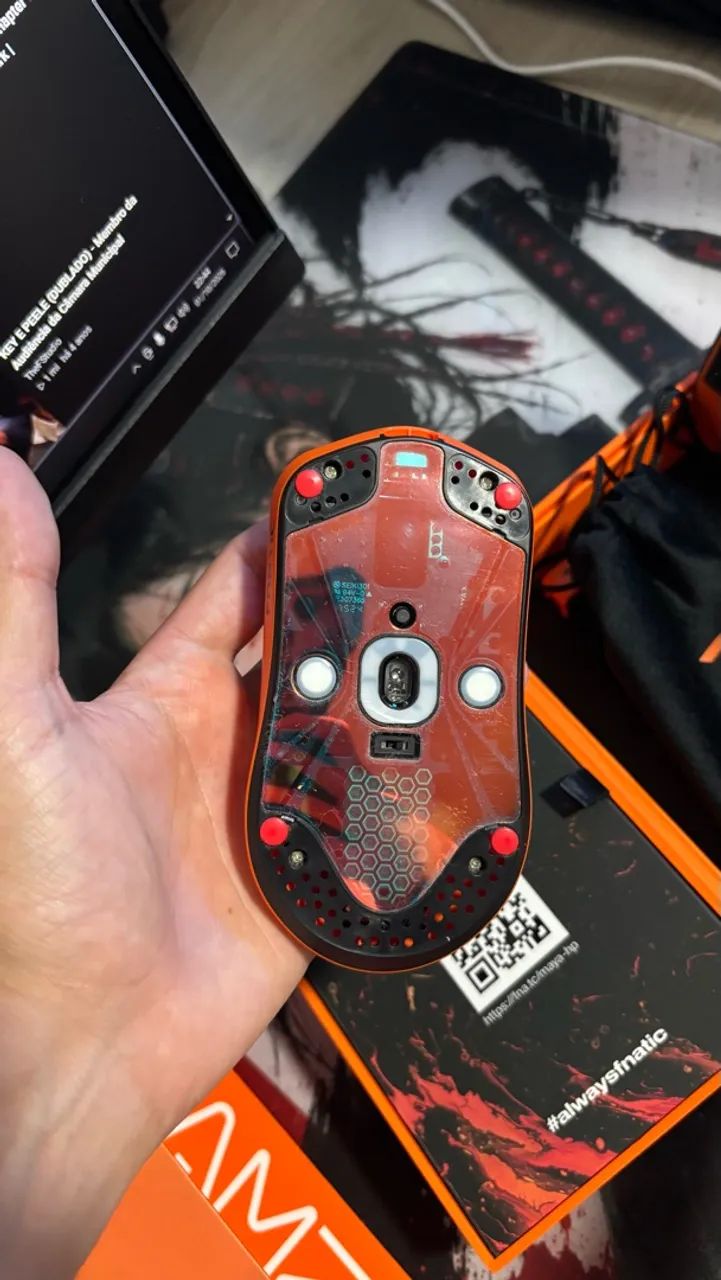 Mouse Lamzu  Maya x fnatic - Foto 4