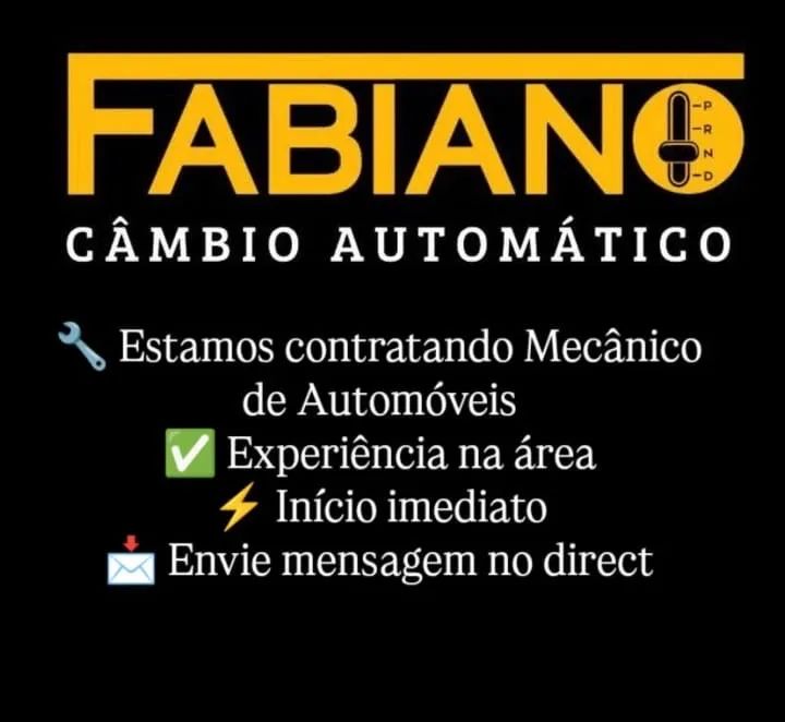 Vaga para mêcanico