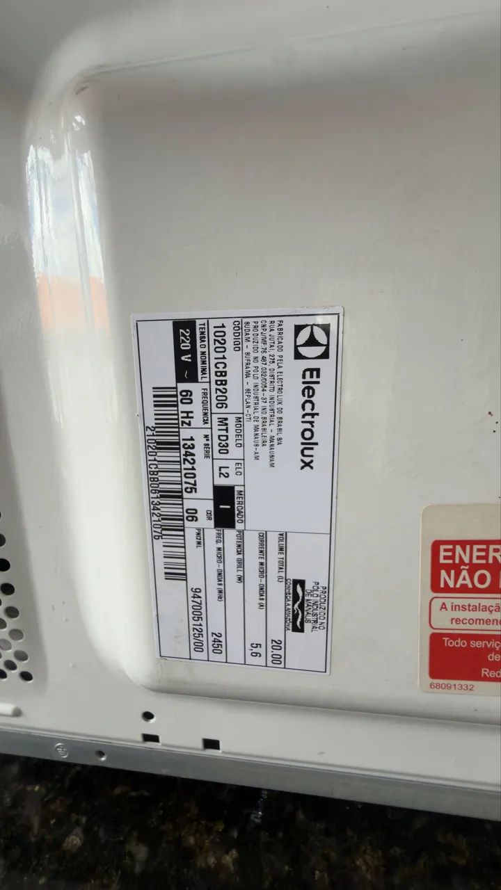 Microondas 20Litros 220v - Foto 2