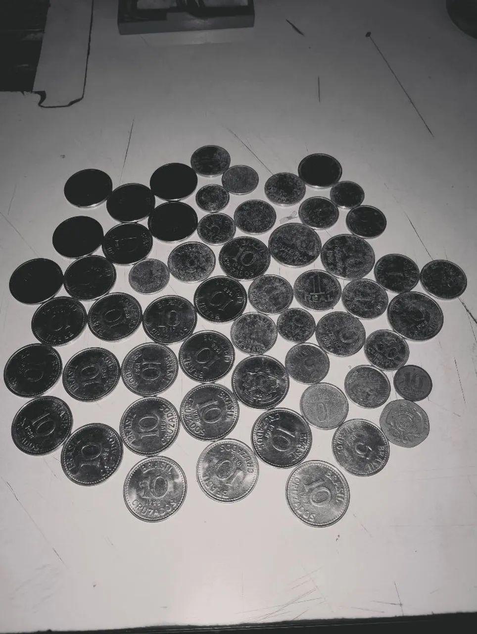 Coleção de moedas antigas 