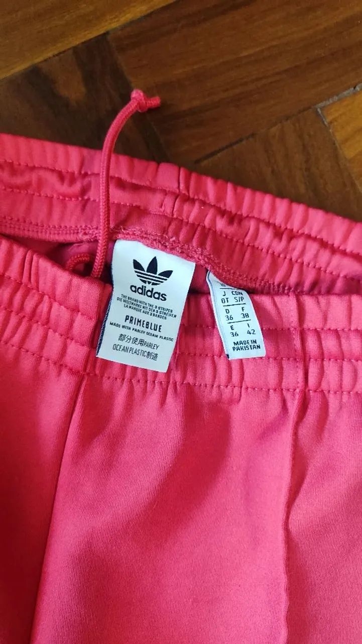 Calça adidas feminina primeblue feminina Tam M - Foto 4