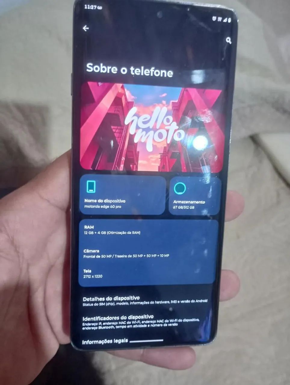 Vendo Edge 60 pro 512 gb - Foto 2