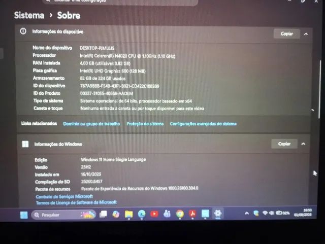 Notebook positivo 