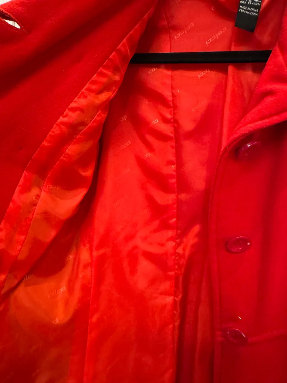 Casaco Colcci vermelho  - Foto 4