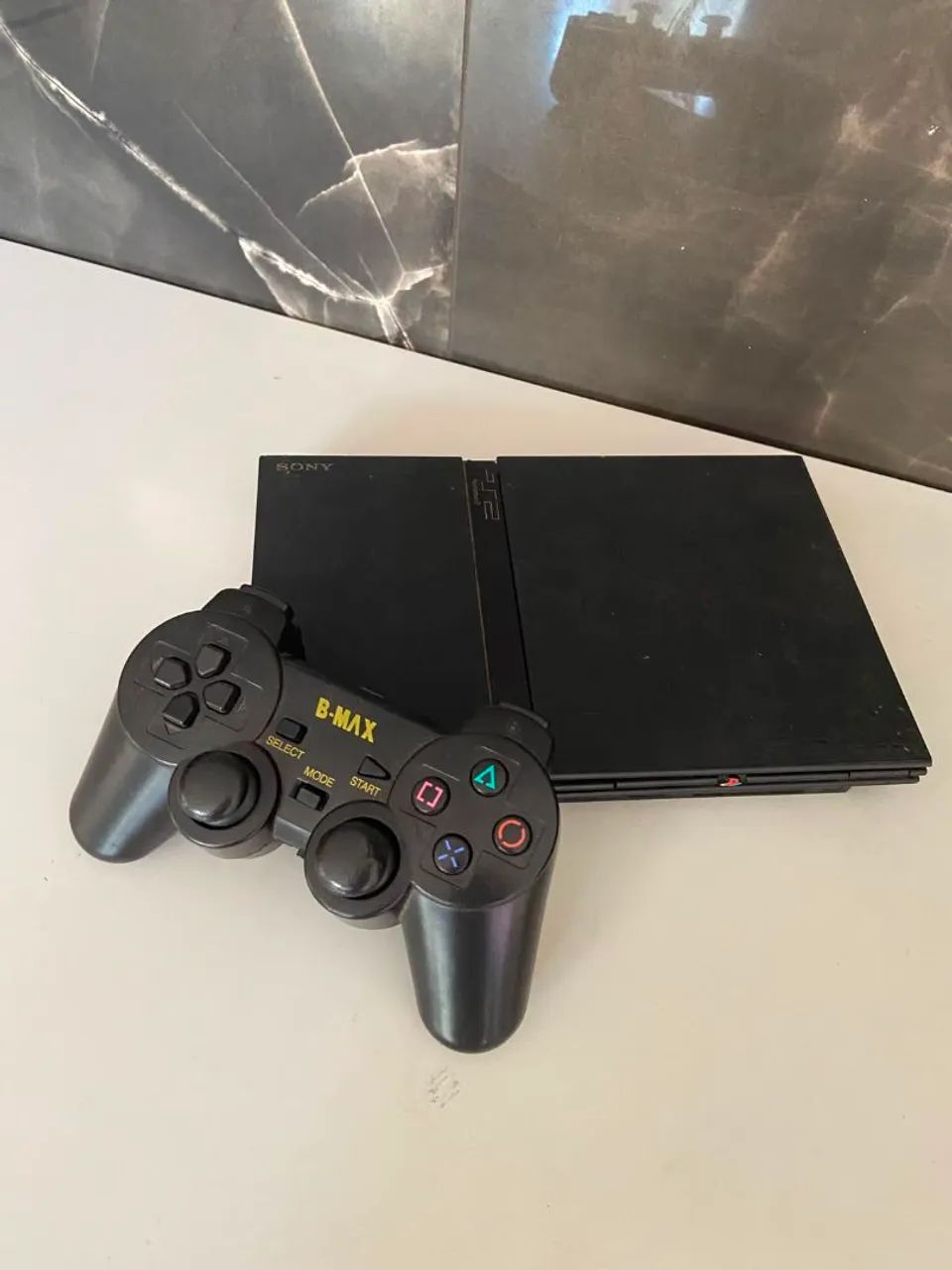 Ps2 Slim Com Cabos E fonte original