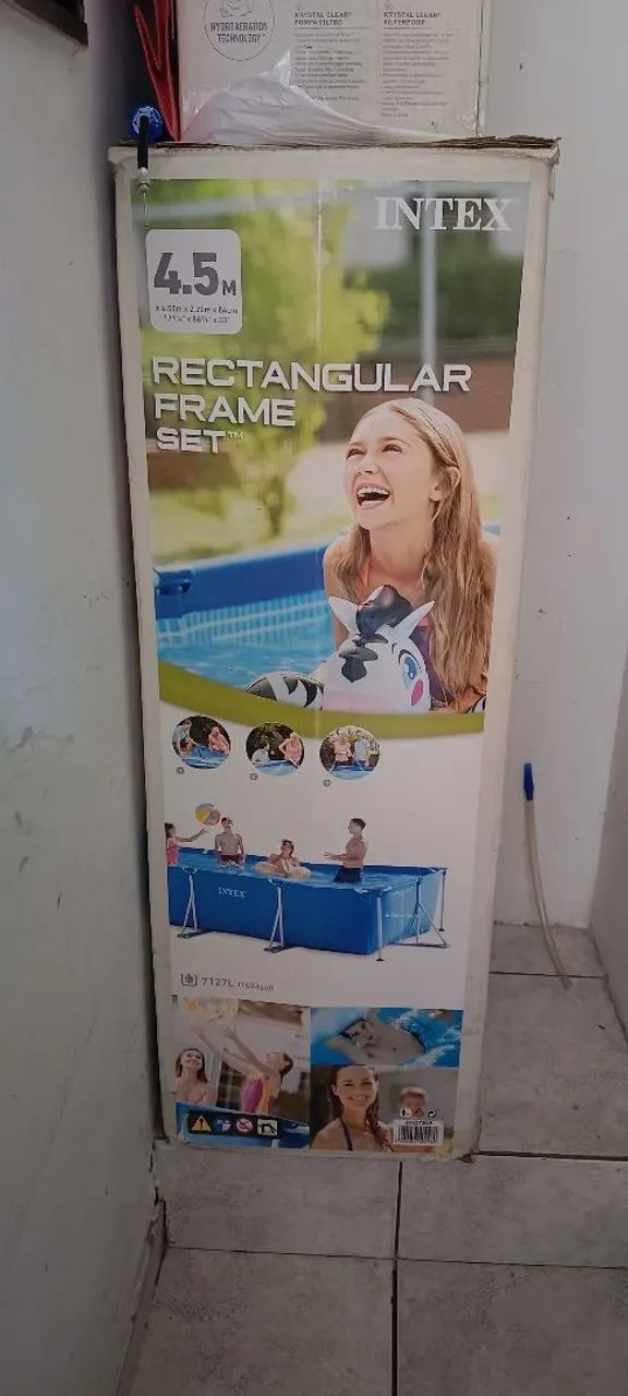 Piscina Intex 7 mil e poucos litros  - Foto 4
