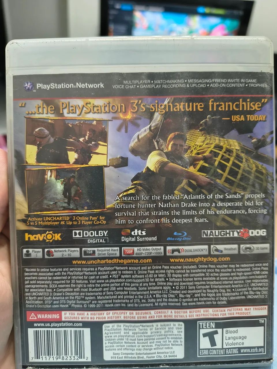 Uncharted 3: Drake's Deception ~USADO~ - Foto 2