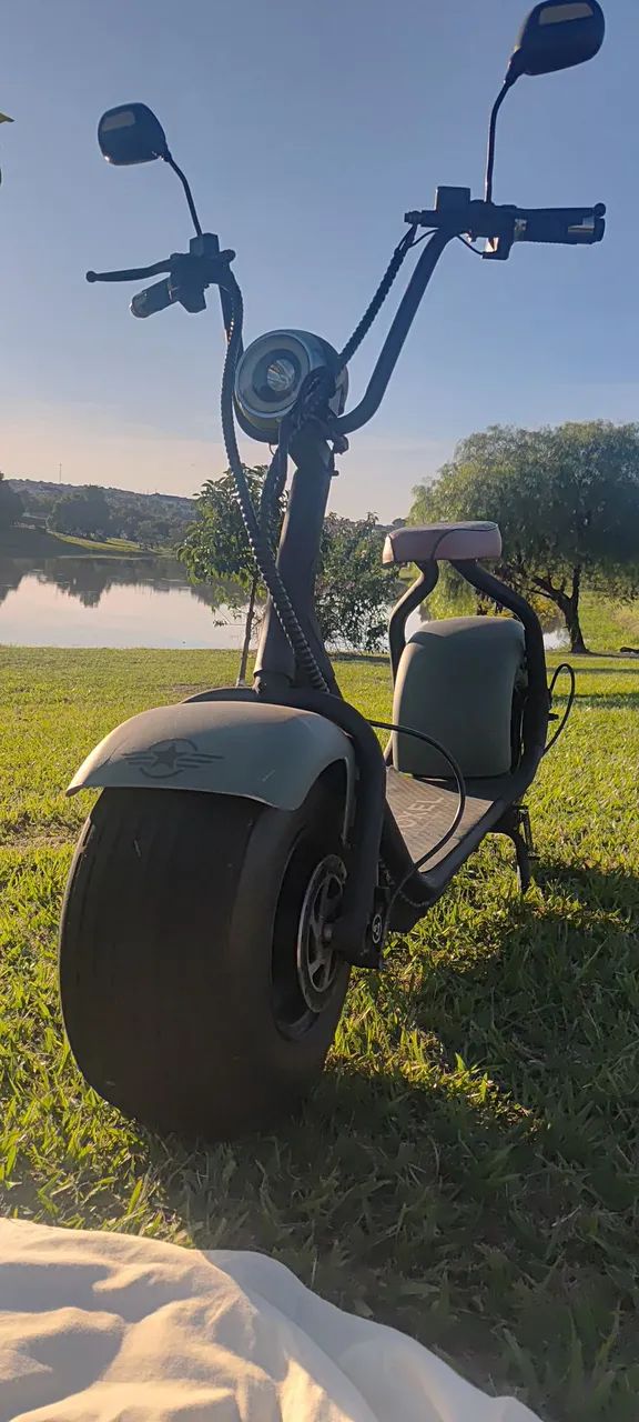 ? SCOOTER ELÉTRICA VOXEL - BATERIA NOVA ? - Foto 2