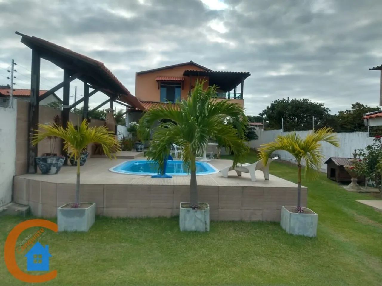 Casa mobiliada com 4 suítes no Centro de Conde-PB