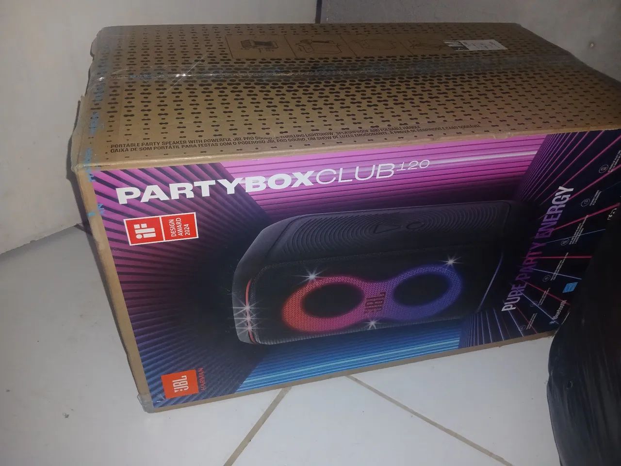 Jbl party box 120 lacrada - Foto 2