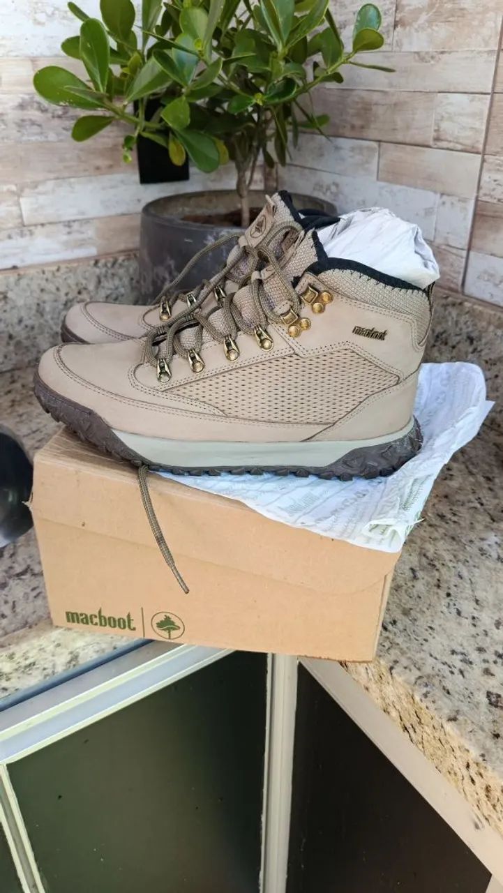 Bota masculina MacBook bourbon  - Foto 2
