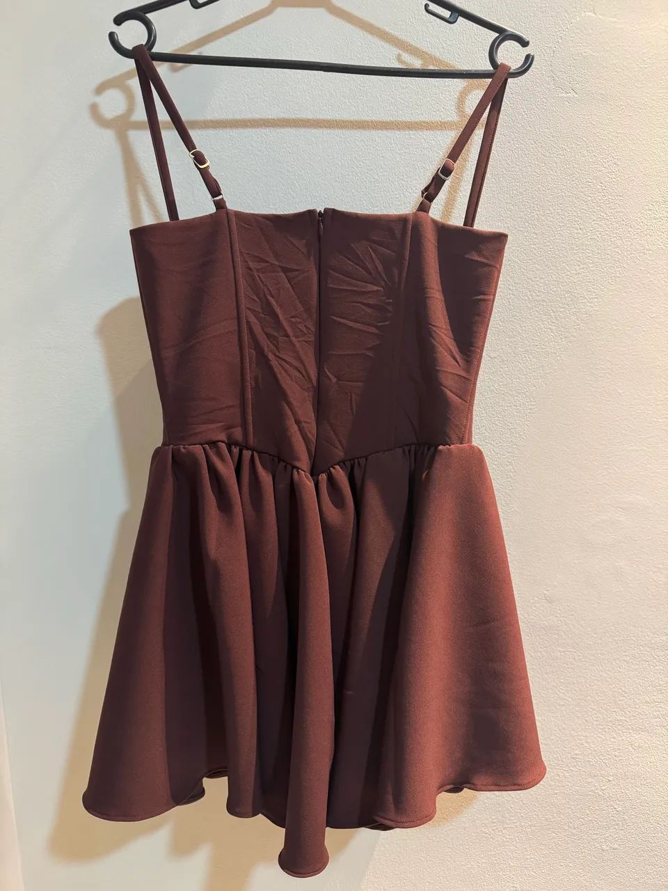 Vestido Bella Brand marrom - Foto 2