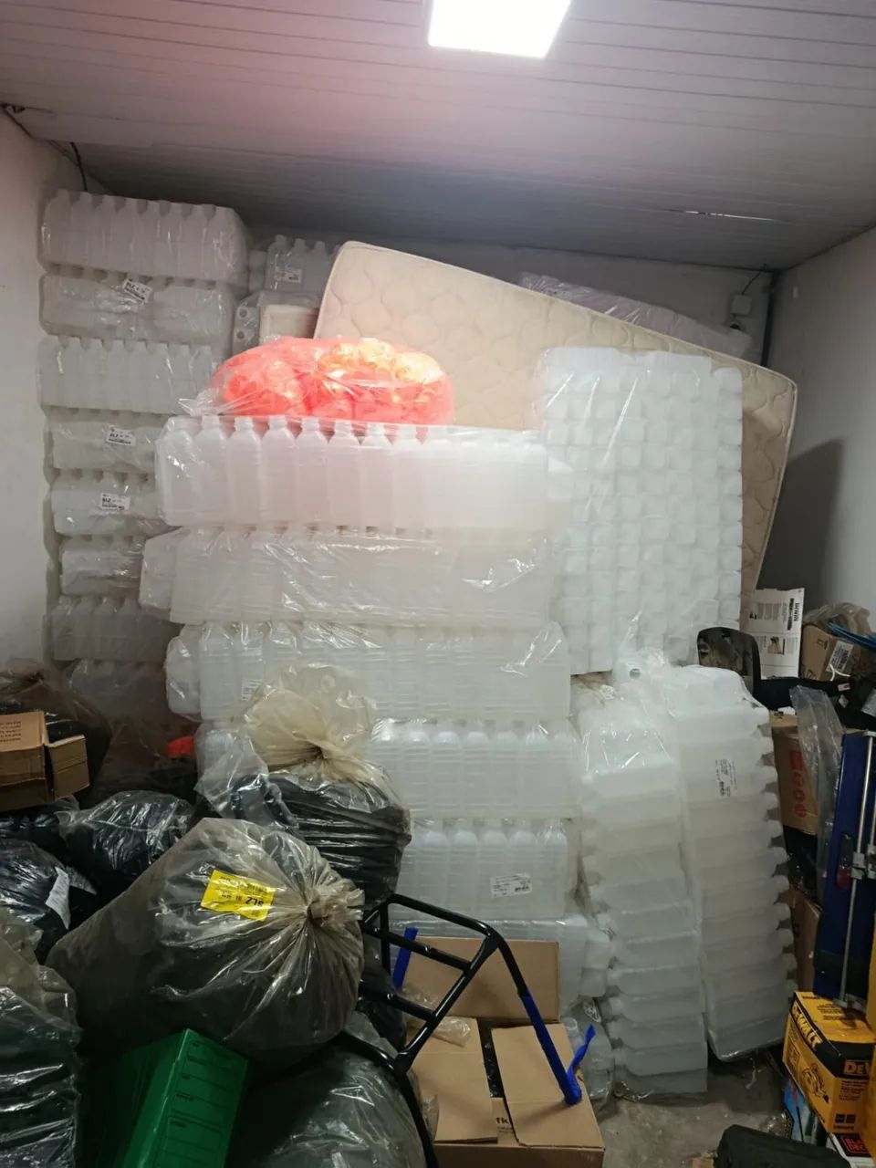 Garrafas plástica 1 litro - lote 4mil unidades 