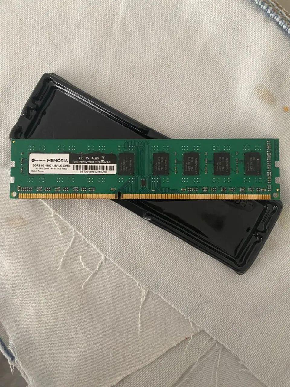 Memória RAM DDR3 4GB 1600Mhz