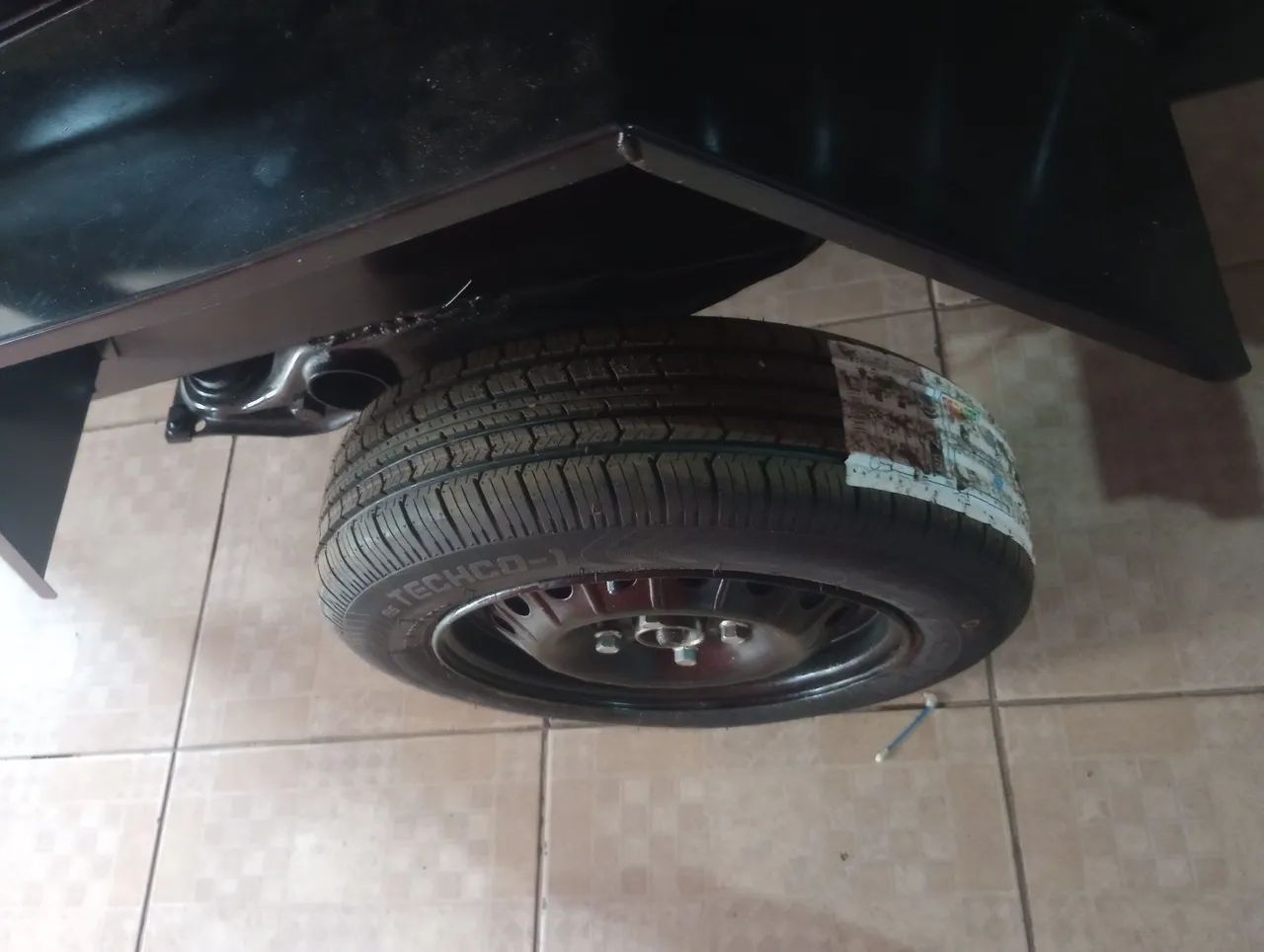 Carretinha chapa grossa legalizada metragem dispenso curiosos 1.73por 1.13 - Foto 5