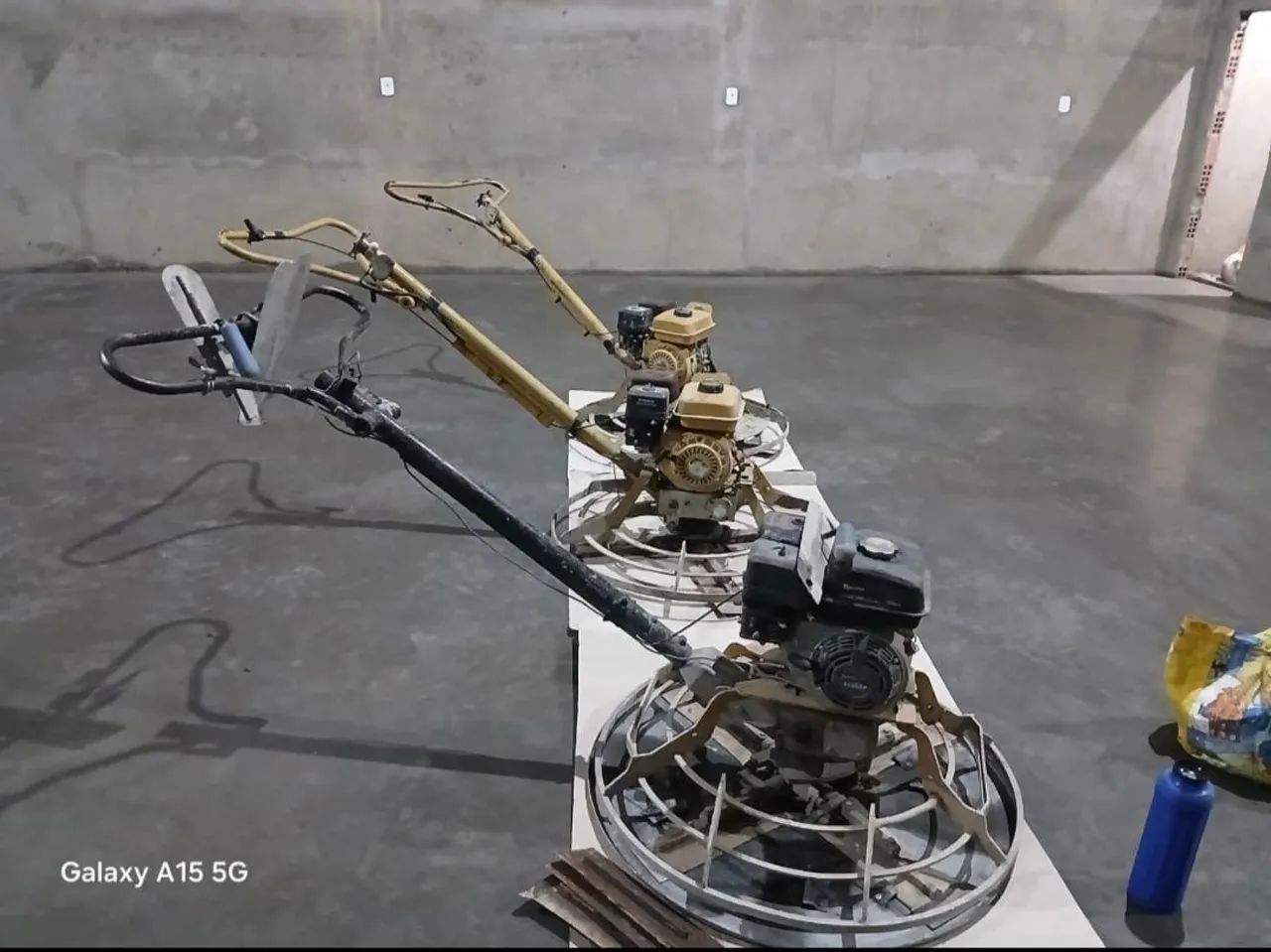 Máquina, alisadora de piso
