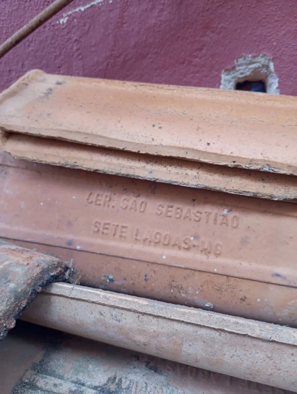 Doação Telhas cerâmica são Sebastião 