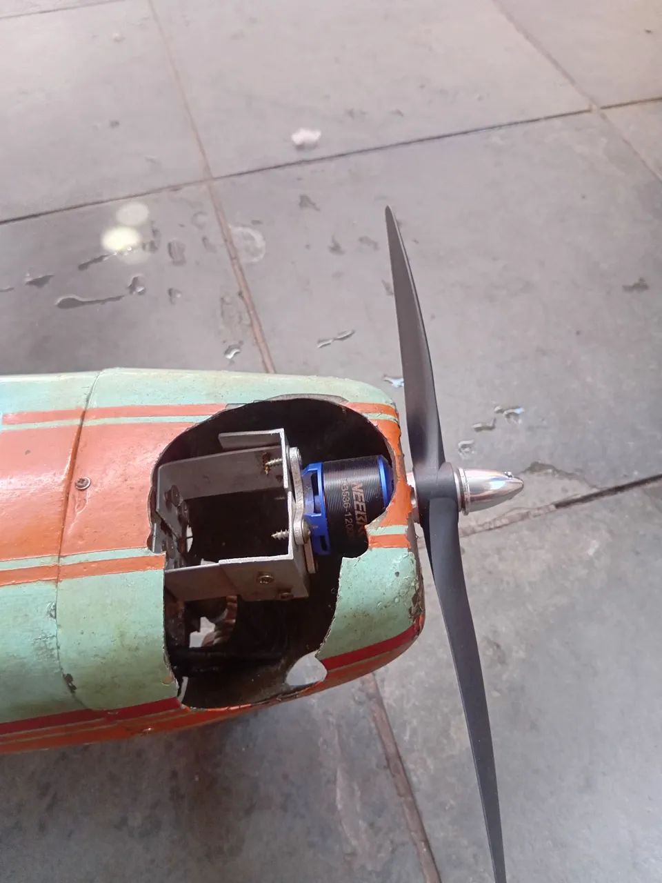 Aeromodelo  1,40 de asa com eletrônica completa  - Foto 2
