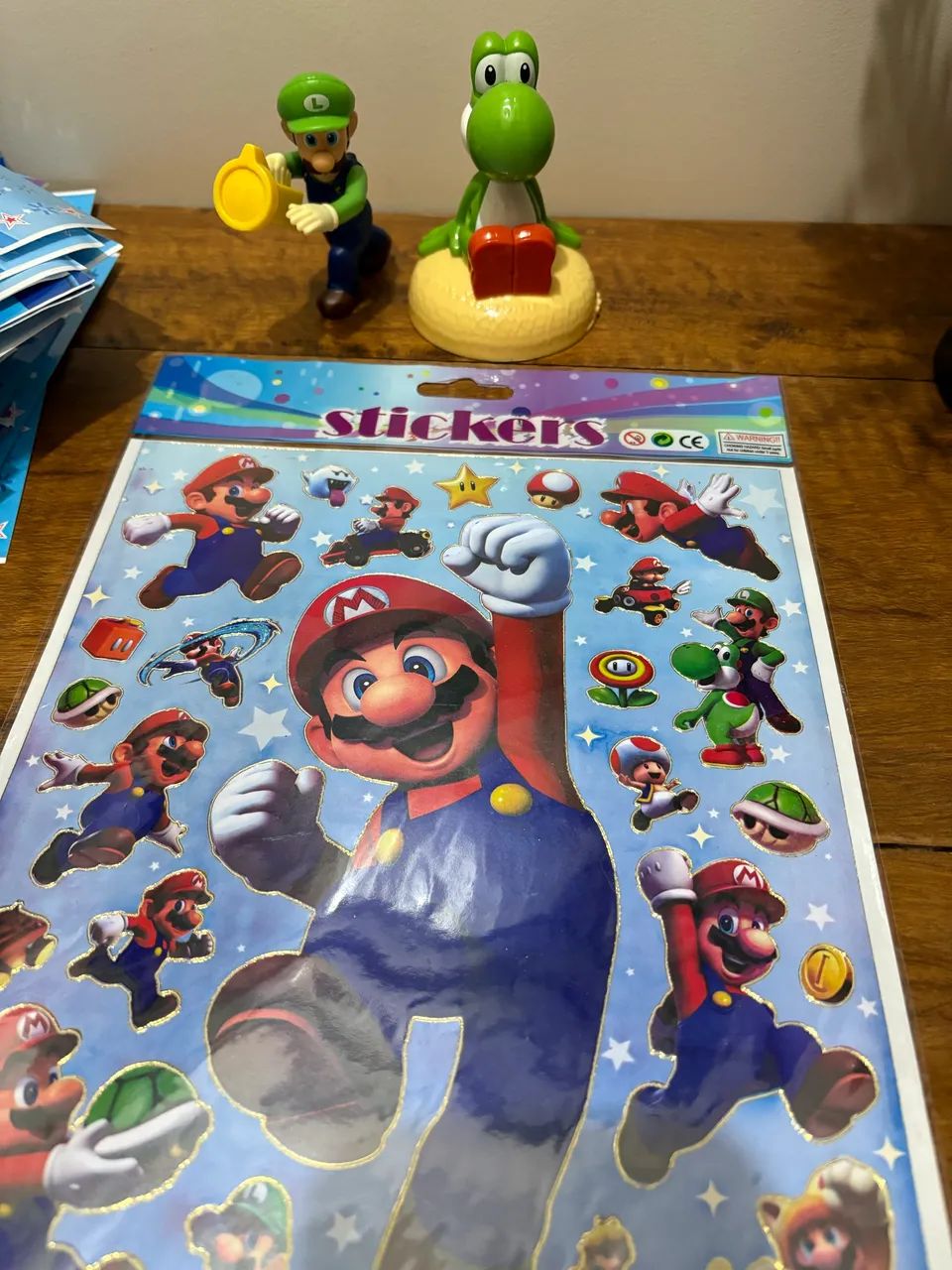 Lotinho super Mario adesivo e brindes do McDonalds  - Foto 3