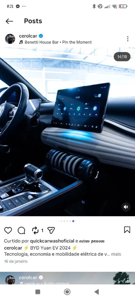 BYD Yuan Plus Elétrico 2024 - Foto 3