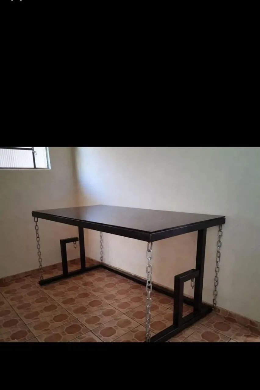 vendo mesa suspensa de vidro - Foto 2