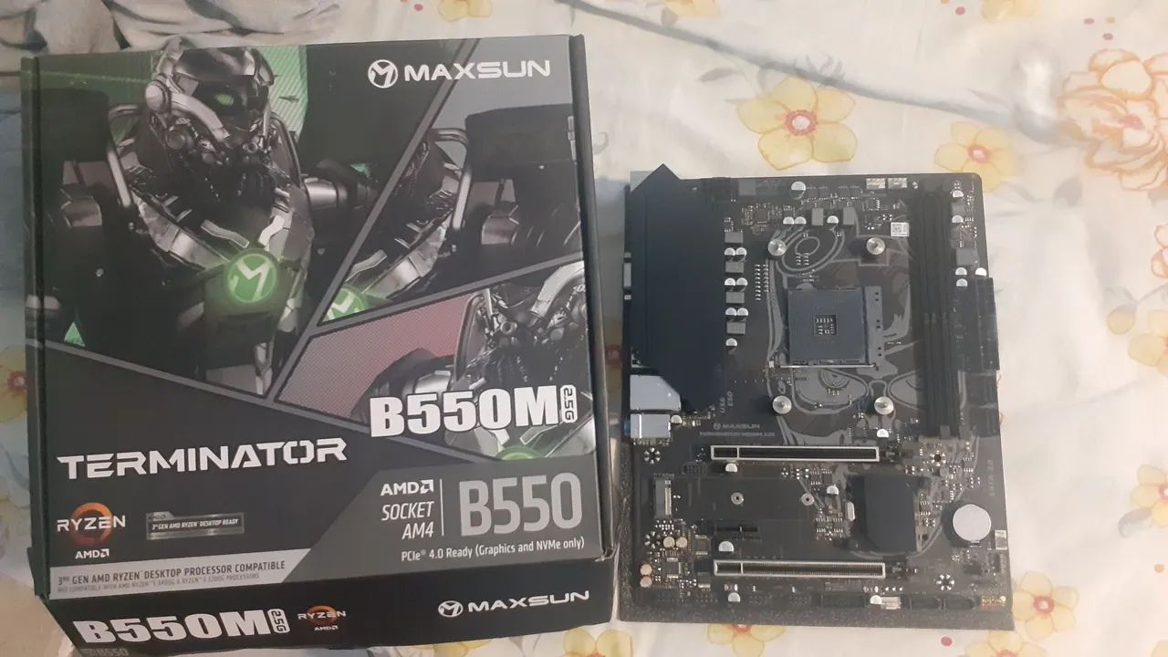 Placa mãe b550m maxsun terminator