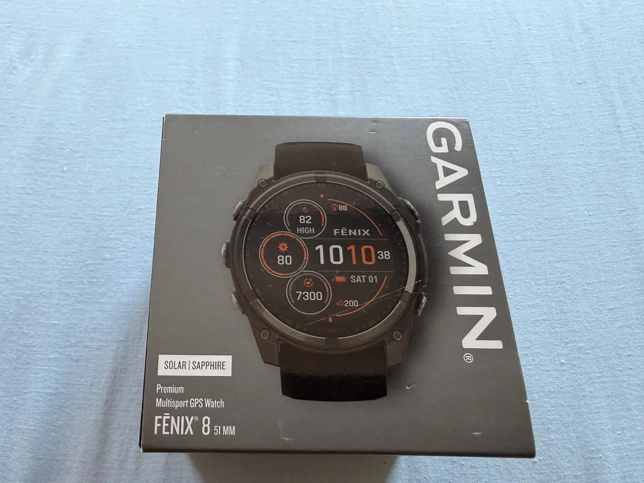 Relógio Garmin Fênix 8 solar/sapphire 51mm - Foto 2
