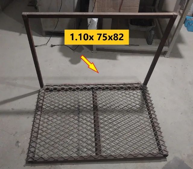 Estrutura para carrinho de transporte (sem rodas!) Barato para desocupar espaço! - Foto 3