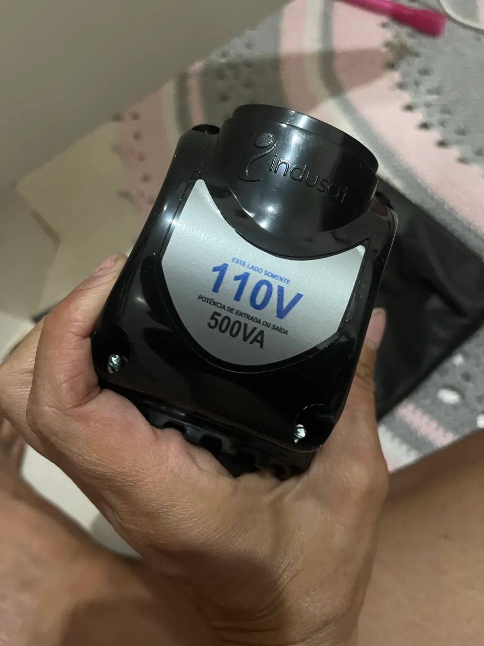 Aquecedor de Mamadeira e Papinha 110v com conversor - Foto 2