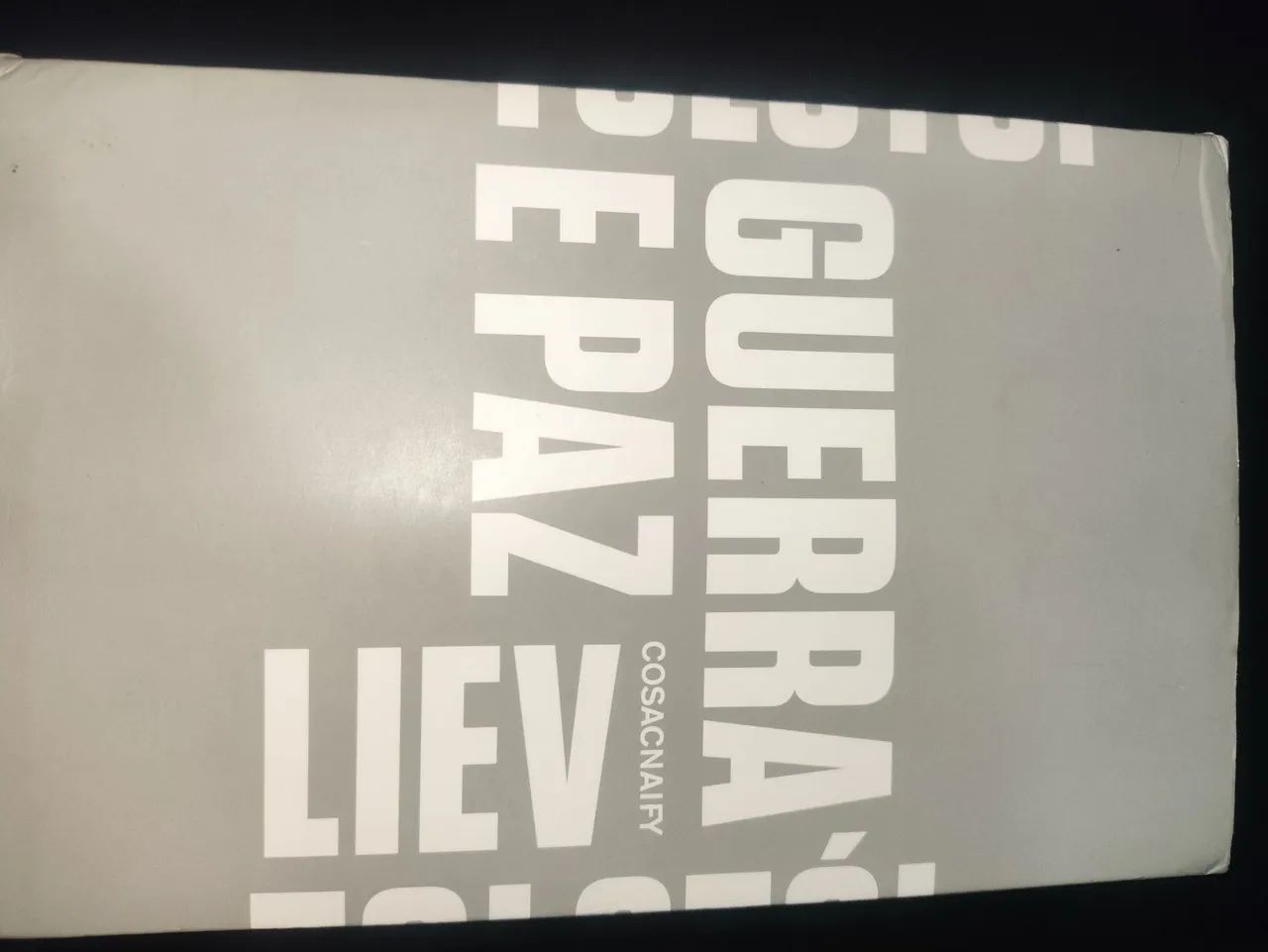 GUERRA E PAZ BOX DA EDITORA COSAC NAIFY - Foto 5
