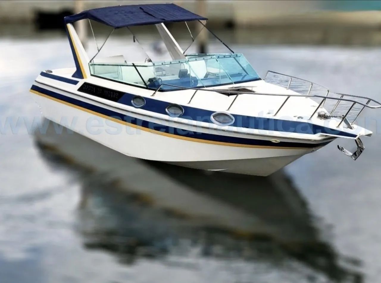 LANCHA COBRA 28 DIESEL - MOTOR VOLVO KAD42 COM APENAS 401H - DOC. OK - ACEITO TROCA<br> - Foto 4