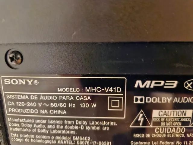 Torre de som Sony MHC V41D - Foto 3