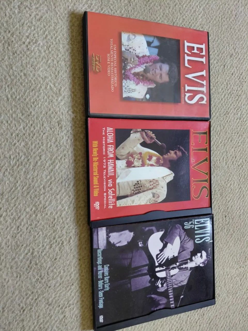 Super Combo 3 DVDs Elvis: Aloha from Hawai + Elvis '56 - IMPERDÍVEL  - Foto 4