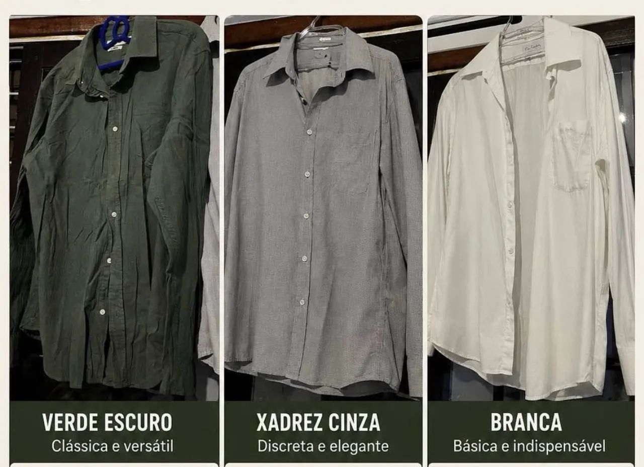 Camisas masculinas