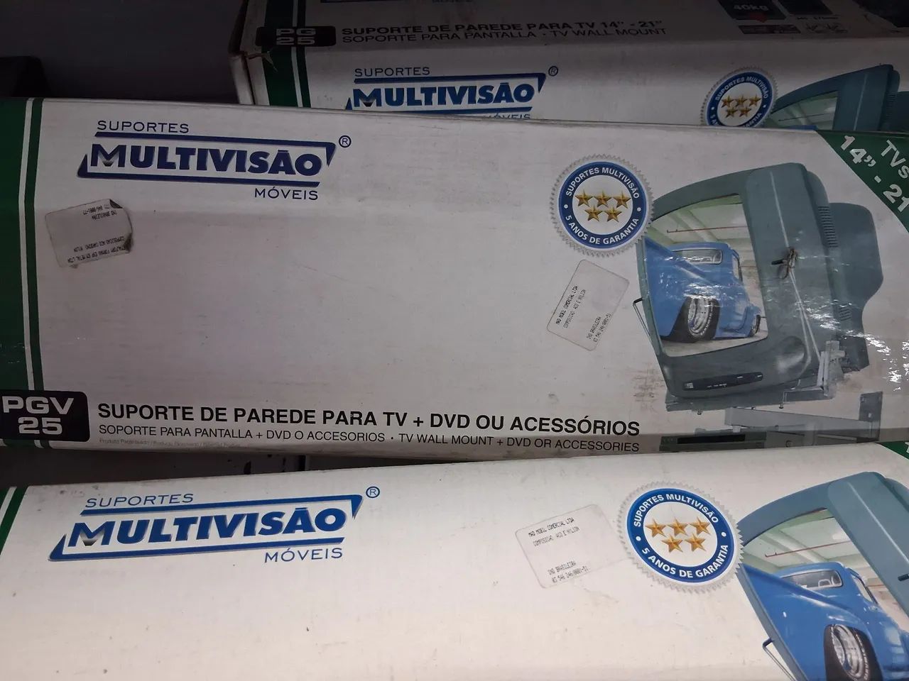 Suporte para tv 14 21 polegada - Foto 3