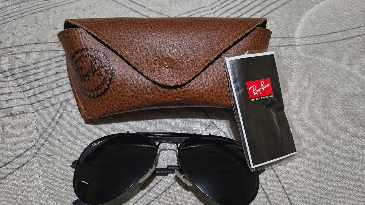 Óculos Rayban Aviador original seminovo - Foto 2