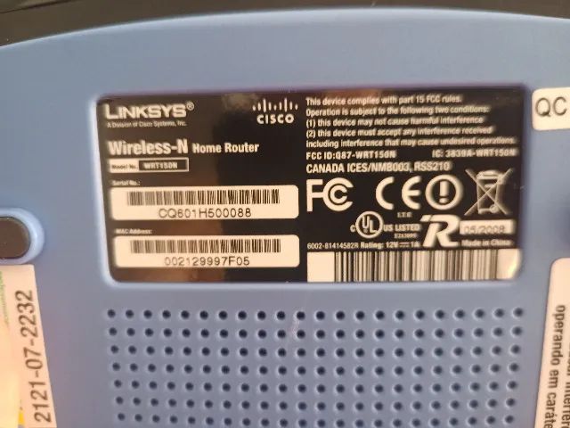 Lote com 4 Roteadores Linksys WRT150N Wireless-N  - Foto 4