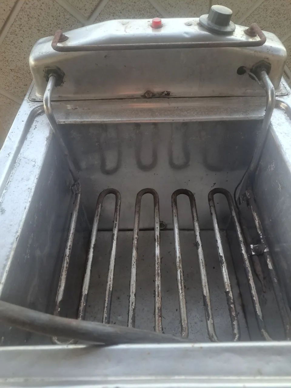 Fritadeira INox óleo,agua e sal  - Foto 4