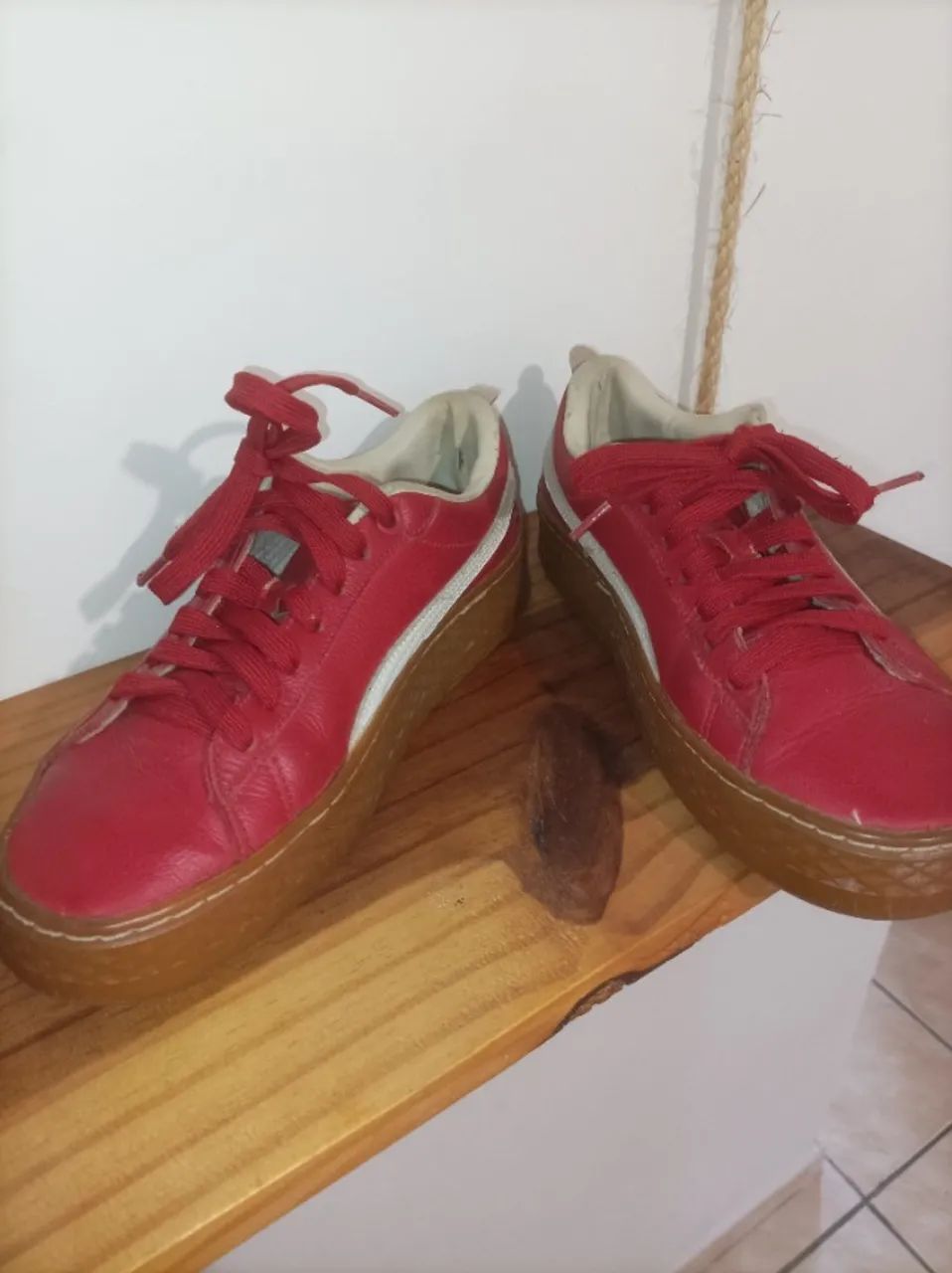 Tênis Puma Vermelho 36 - Foto 5