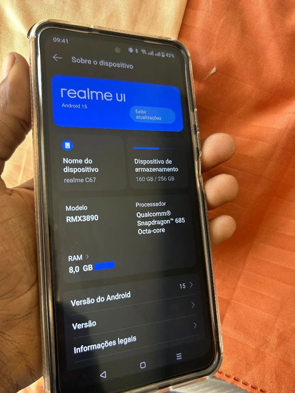 REALME C67 256GB & 8 RAM COM NFC À VENDA - Foto 3