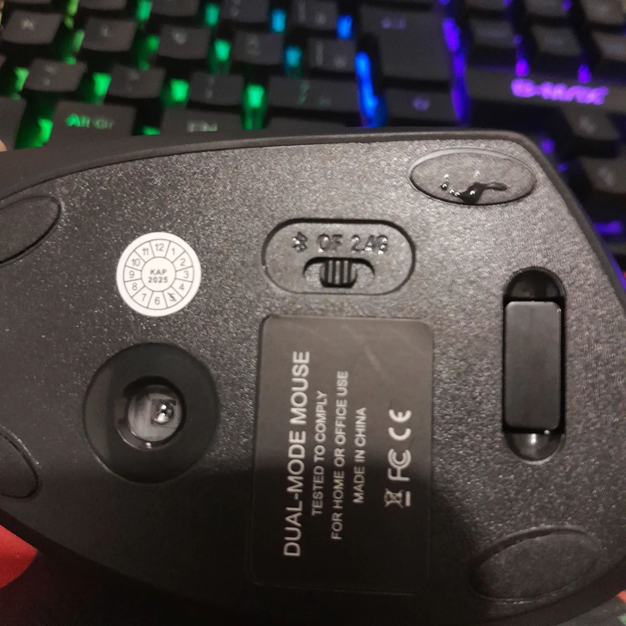Mouse sem fio/bluetooth vertical ergonômico - Foto 3