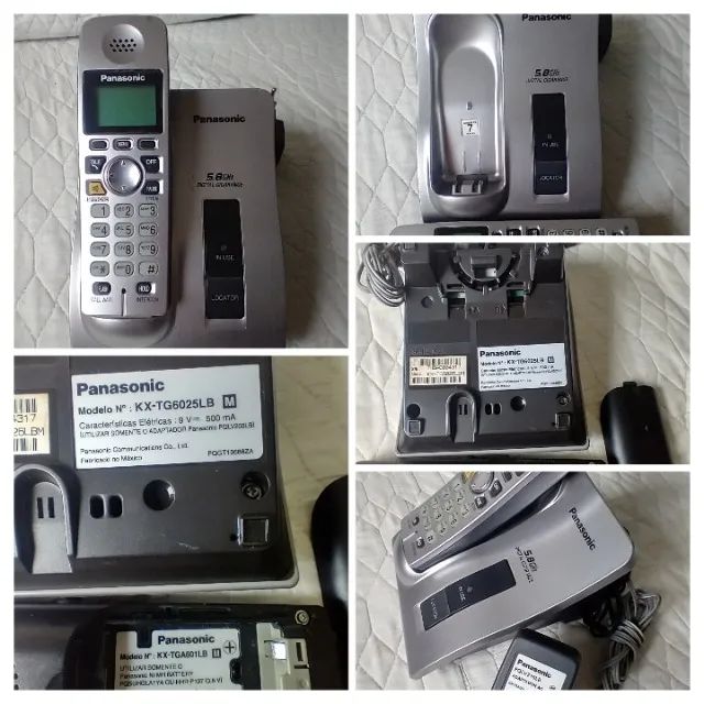 Panasonic - modelo KX-TG6025LB (USADO) - Foto 2