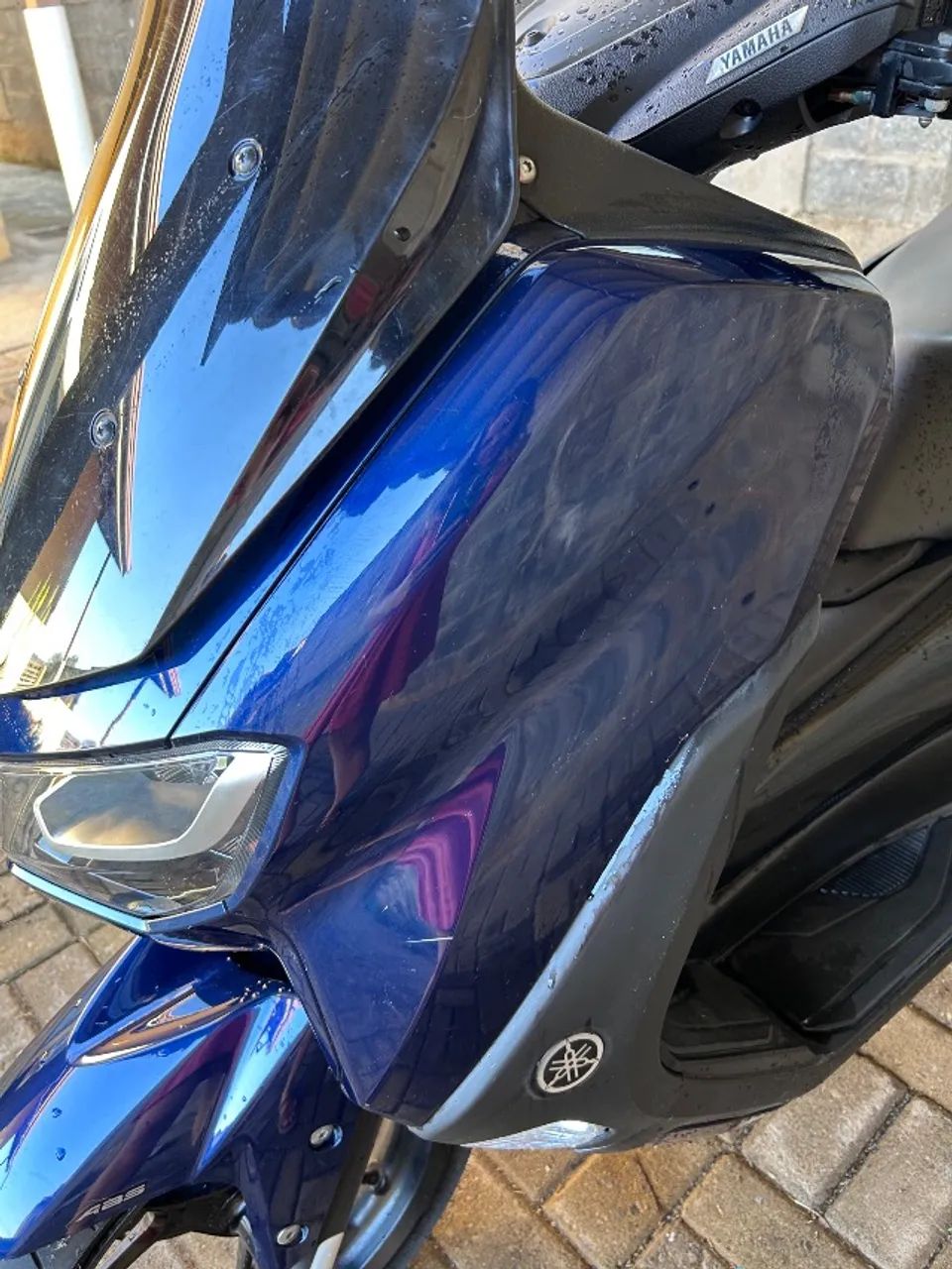 NMAX 2021 azul com km baixa - Foto 4