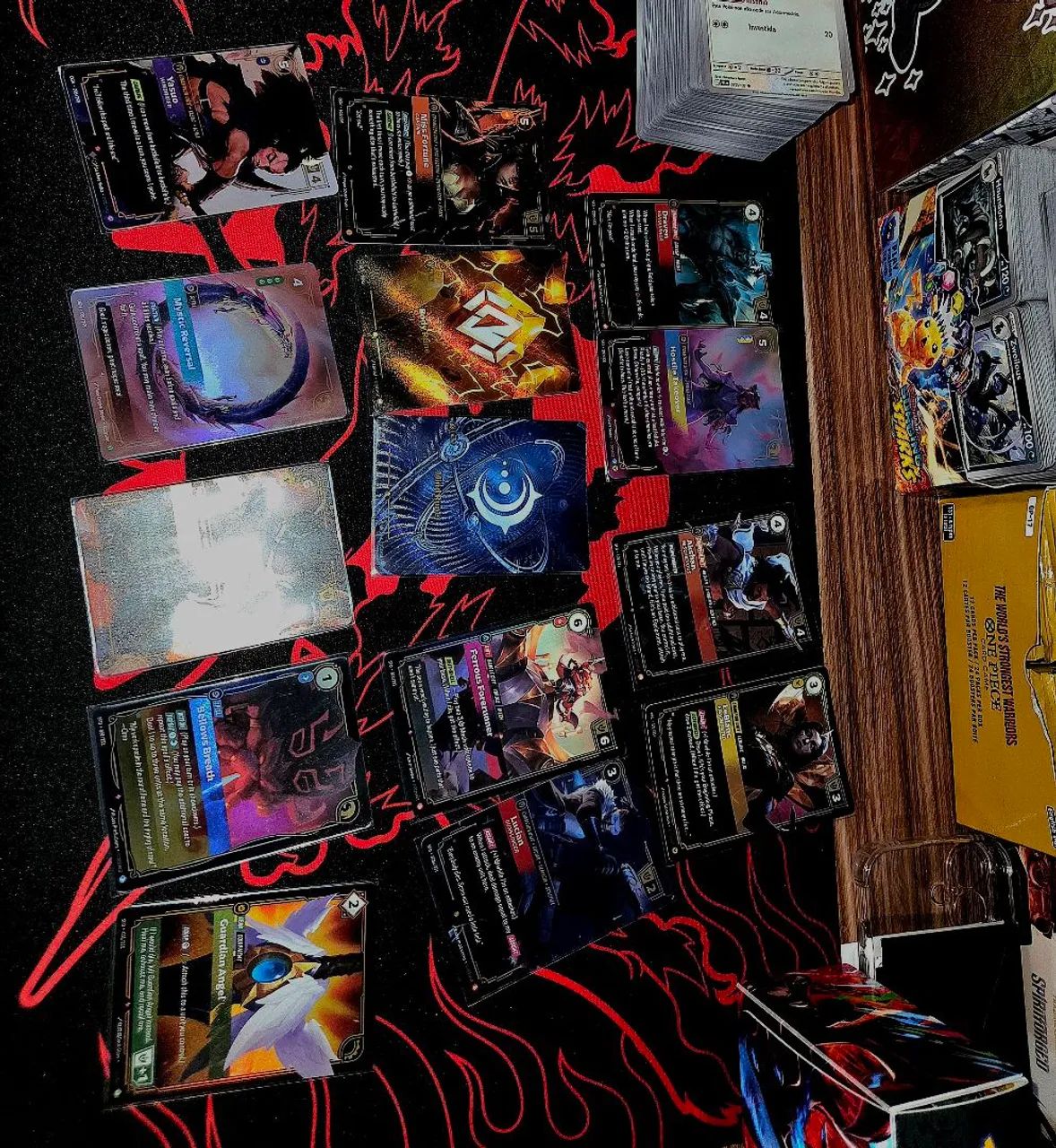 Riftbound lote cartas foils e runas!! - Foto 3