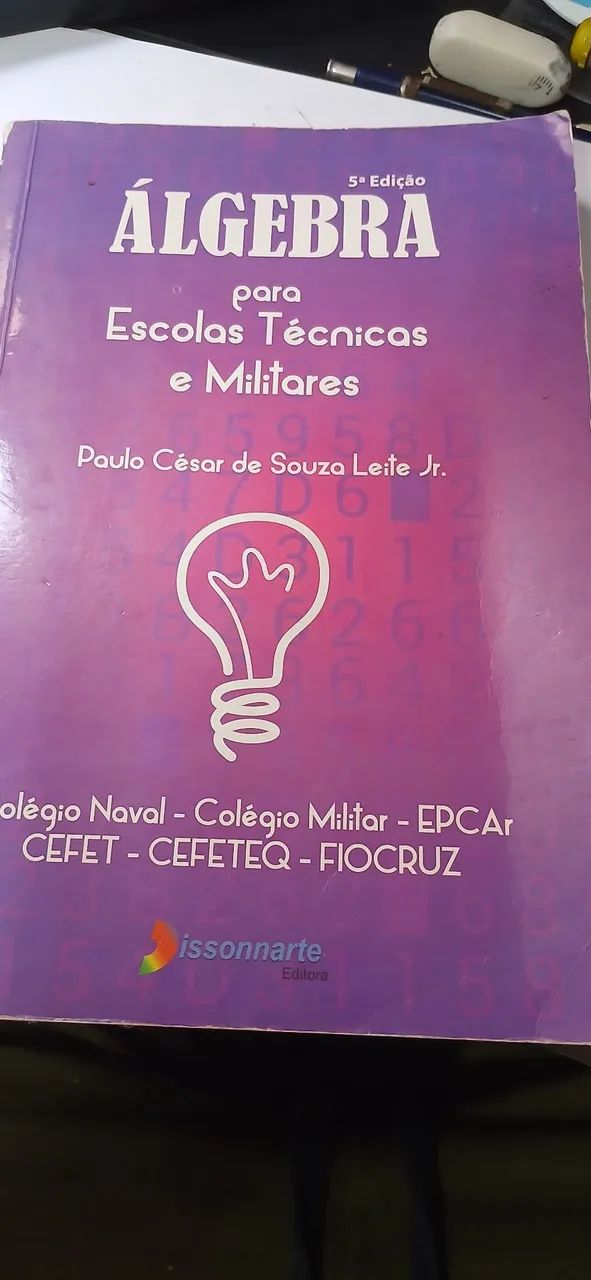 Álgebra para escolas militares 