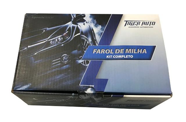 Kit Farol De Milha Com Botão Original Fox Spacefox 10-13 - Foto 2
