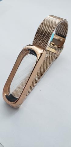 Pulseira em Aço para MI Band 3 - Mega Infotech - Foto 2
