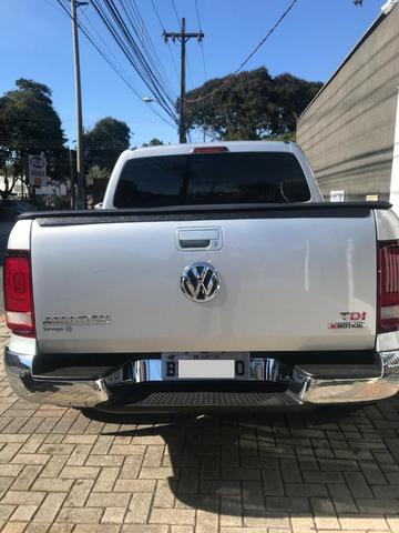 Amarok 2018 Highline Cd 2.0 16v Tdi 4X4 Autom. 138 Mil Único Dono 50 mil kms - Foto 4