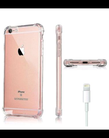 Capinha de iPhone 7 e 8 com pelicula de vidro - Foto 4
